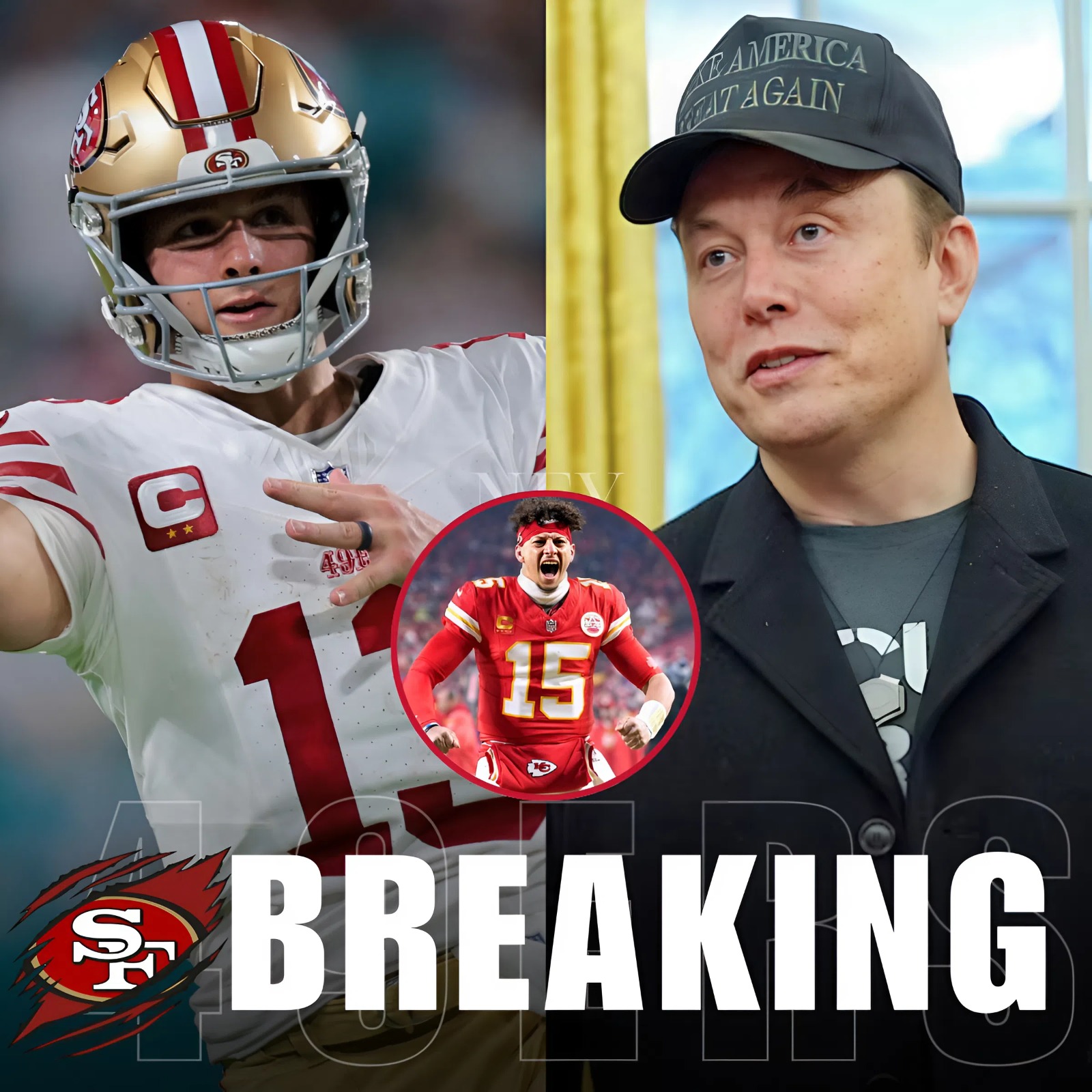 BREAKING NEWS: Elon Musk rates Brock Purdy as 'half of Patrick Mahomes, overpaid for a system QB.' Brock Purdy’s reaction leaves fans speechless... - ney
