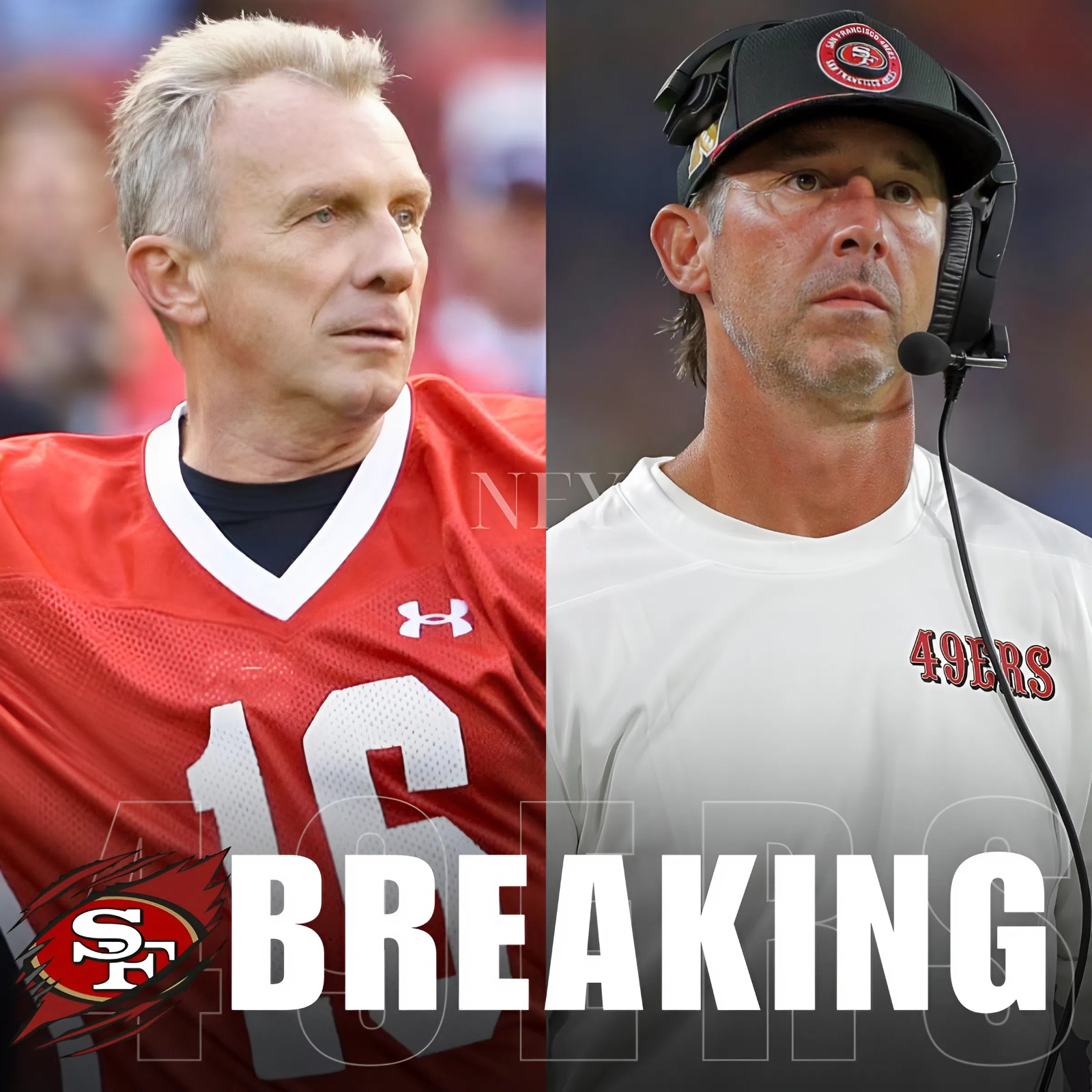 LEGEND’S FURY: Joe Montana did not hold back when he lashed out at coach Kyle Shanahan following his contentious statement: “We need to WIN, not perform.” Montana blasted: “Shanahan only knows how to say the words, not back them up. The San Francisco 49ers are slipping away from greatness, and that is unacceptable. If I must, I am ready to return to SAVE the 49ers.” This bombshell remark has sent shockwaves through the Bay Area, leaving Shanahan’s future under intense scrutiny as his position becomes more fragile… - ney