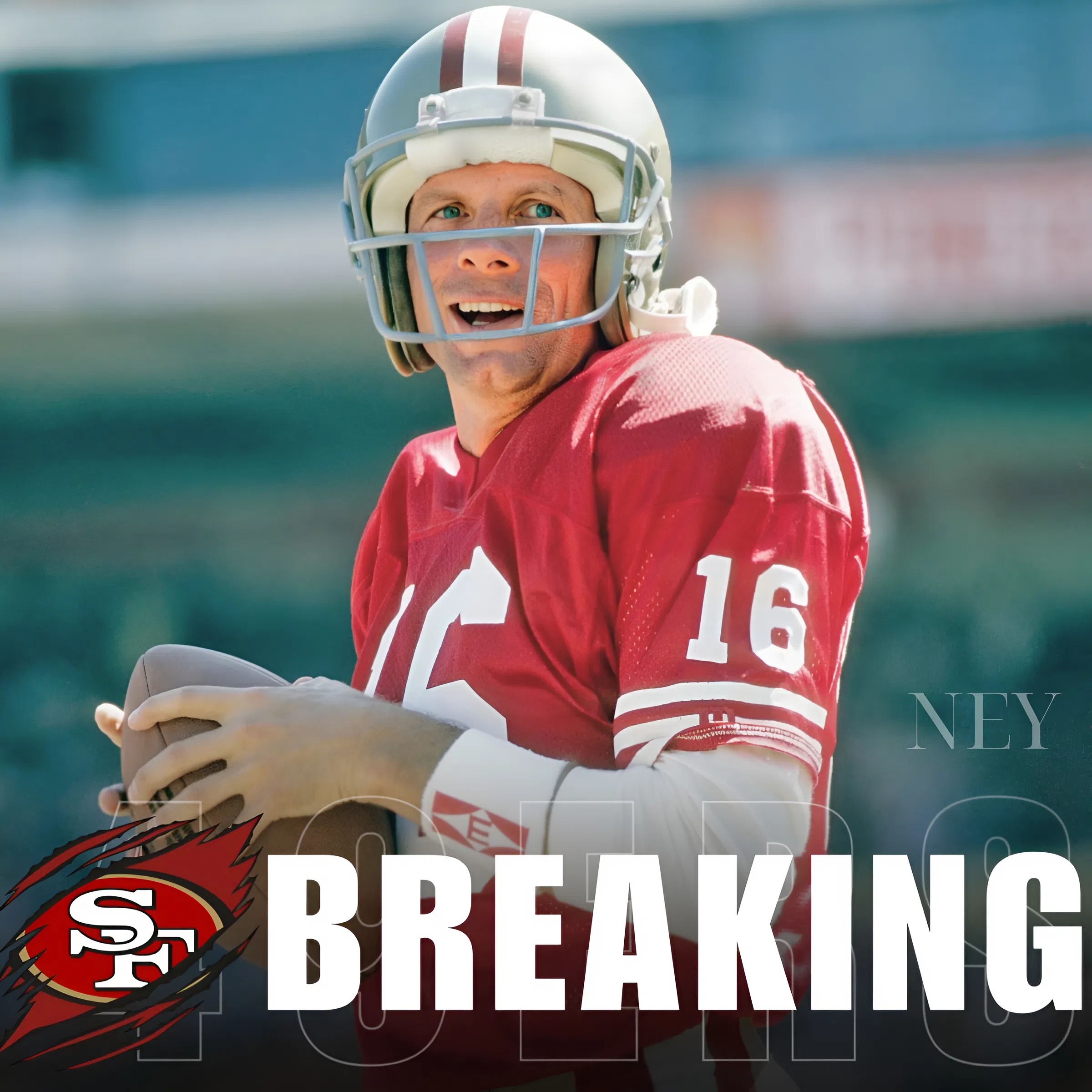 49ERS LEGEND SPEAKS OUT: Joe Montana has sparked excitement after suggesting that while his iconic career on the field is history, a comeback to San Francisco in a different role might soon happen. The thought of Montana returning to the Niners — guiding from behind the scenes — has fans eager to see what 2026 may hold. - ney