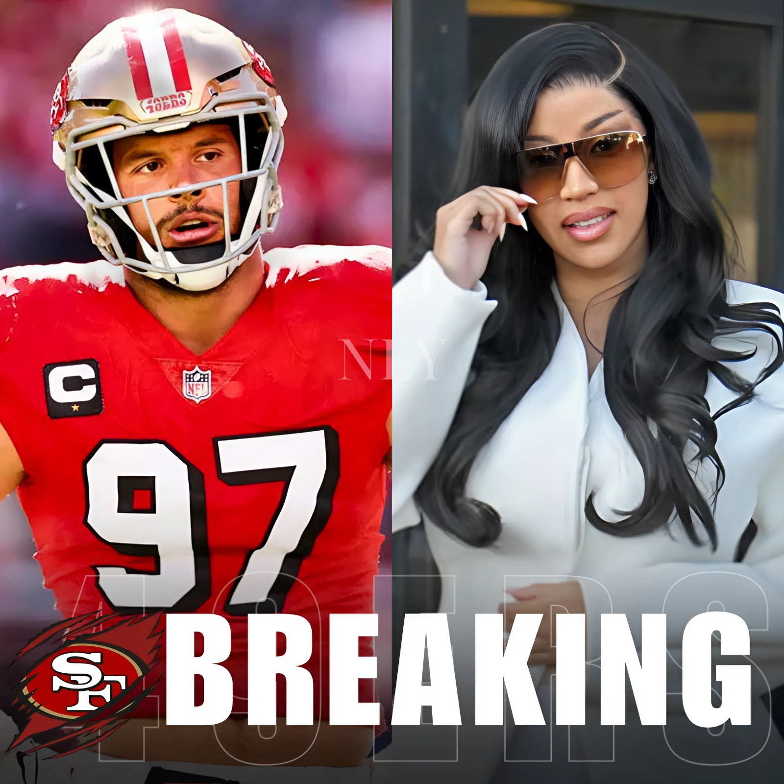 NFL FIRESTORM: As Cardi B marked her $24M win in the high-profile ‘body shaming’ trial, San Francisco 49ers star Nick Bosa fueled heated debate with his blunt words: ‘Insulting a woman publicly with that kind of language is just as vile as body-shaming her — both are unacceptable.’ His statement reverberated across the league, with fans fiercely divided — some applauding his courage, others blasting him for reopening a wound Cardi B had finally closed… - ney