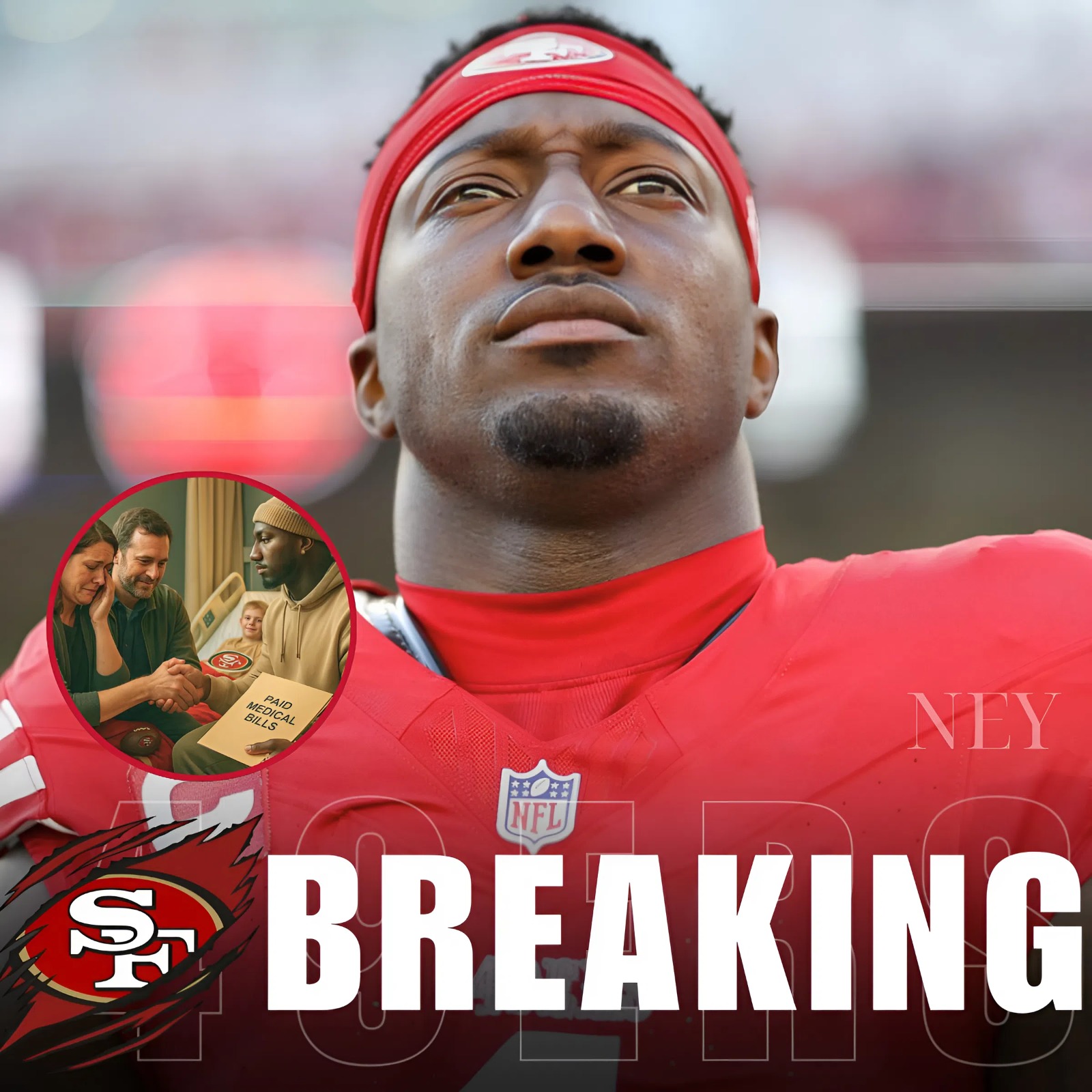 BREAKING: Deebo Samuel Leaves San Francisco Speechless With a Secret Act. In the midst of a demanding season, 49ers star Deebo Samuel quietly stepped in to pay nearly all the medical bills for a 10-year-old boy born with congenital heart disease. The hospital confirmed it, and the child’s parents couldn’t stop crying with relief. A “touchdown” far away from Levi’s Stadium — but the hidden story behind Samuel’s decision is what fans are desperate to know… - ney