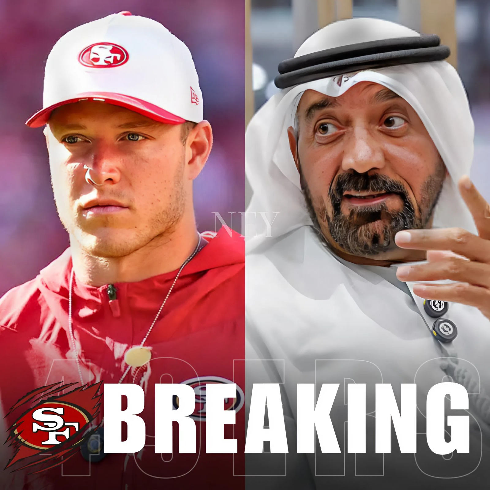 EXCLUSIVE: Emirates Airlines has shocked the sports world by announcing an unprecedented personal sponsorship agreement with San Francisco 49ers superstar running back Christian McCaffrey. The deal not only grants McCaffrey unlimited first-class travel on all Emirates routes for the entire NFL season, but also includes a $5 million annual sponsorship to support both his career and community initiatives. Emirates confirmed that this partnership is part of its 'Global Game Changers' campaign, designed to celebrate athletes who inspire beyond their sport. McCaffrey’s heartfelt response afterward moved fans across the country, with the chairman of Emirates Airlines praising him repeatedly for his humility and leadership. - ney