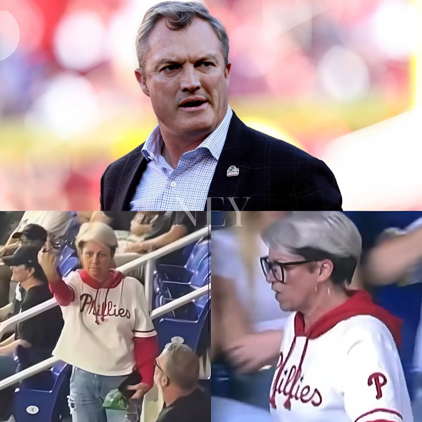 NFL BOMBSHELL: The mystery of ‘Phillies Karen’ has exploded into the spotlight — her identity reveals stunning family ties and power circles that few expected. Reports indicate her reach was so extensive that even Jed York felt compelled to roll back her lifetime ban from Levi’s Stadium. The Faithful are outraged, calling for transparency after this dramatic and puzzling decision... - ney