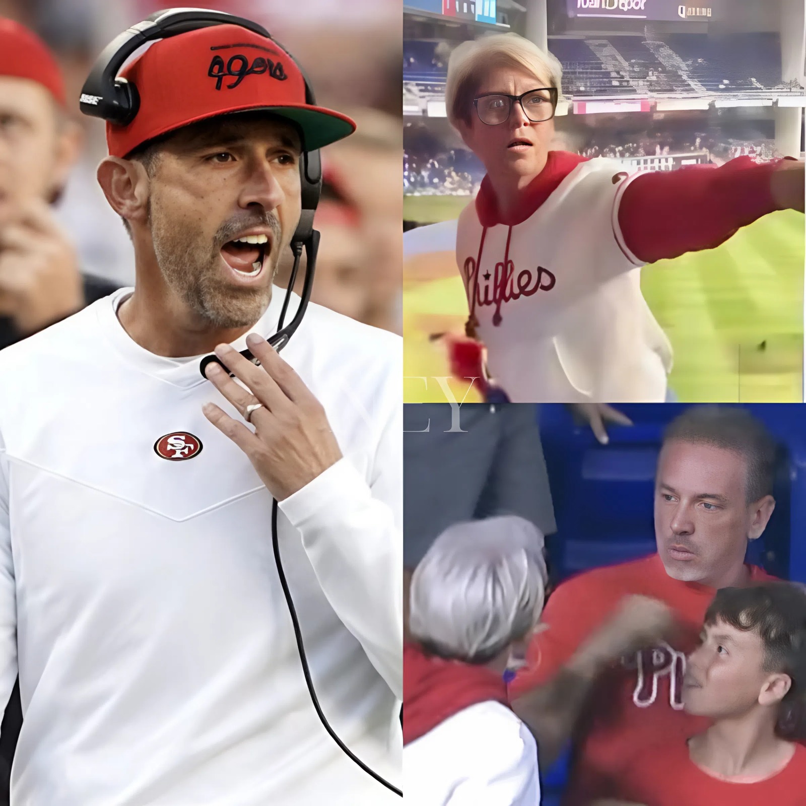 BREAKING NEWS: Coach Kyle Shanahan has broken his silence on the scandal involving “Phillies Karen,” the woman who infamously took a home run ball from a 10-year-old fan. Shanahan stated firmly that such “unsportsmanlike behavior” has no place in sports and that the maximum penalty should be handed down openly for everyone to see. - carrot