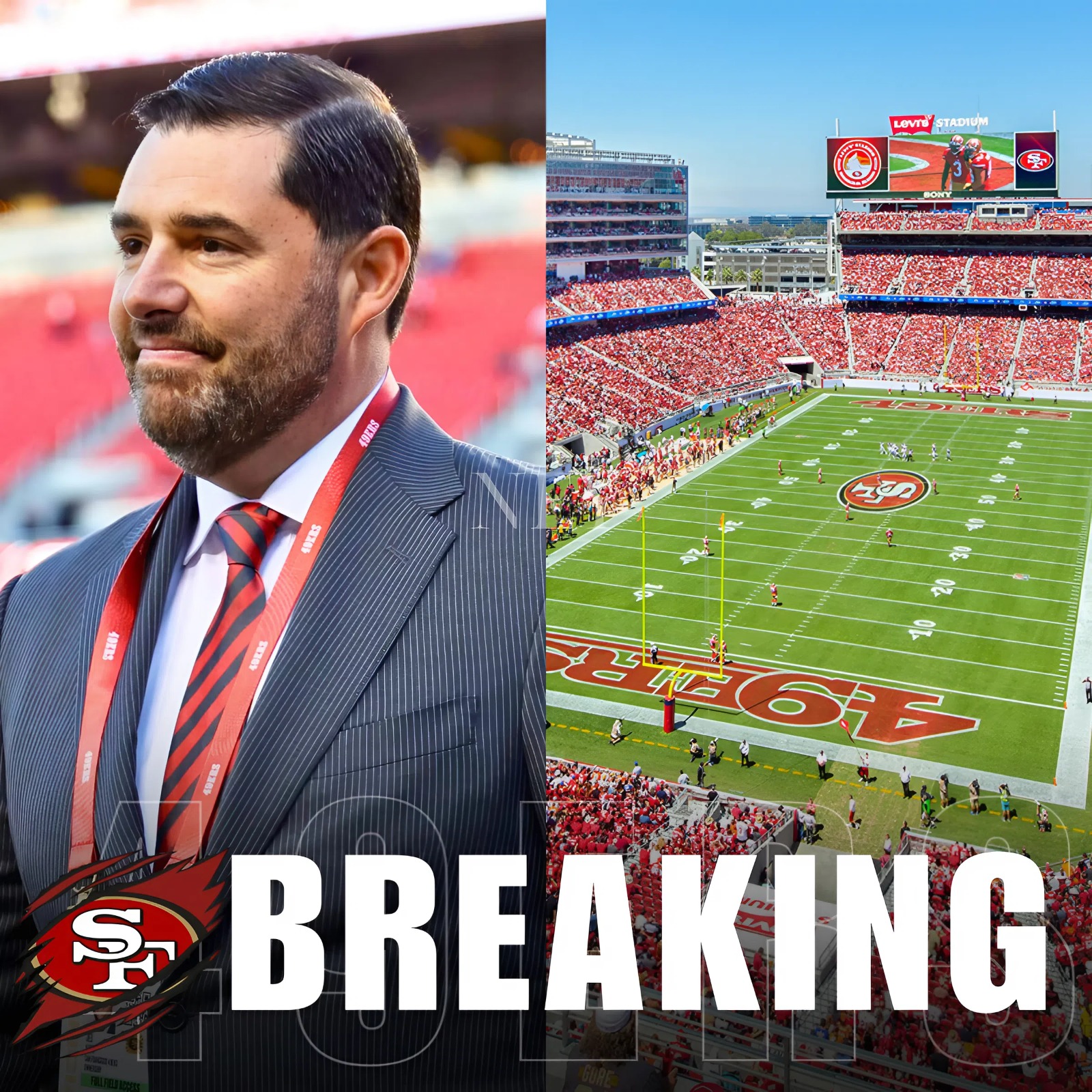 BREAKING NEWS: 49ers Plan $3.2 Billion Stadium Revolution in the Bay! The San Francisco 49ers have unveiled plans for a $3.2 billion state-of-the-art stadium that could redefine Levi’s Stadium and the fan experience in California. The project, billed as a futuristic fortress of football, sent the Faithful into celebration at the prospect of a new home worthy of their dynasty. However, questions have already been raised about the massive investment — and whether taxpayers will ultimately bear some of the weight for the Niners’ bold vision. - ney